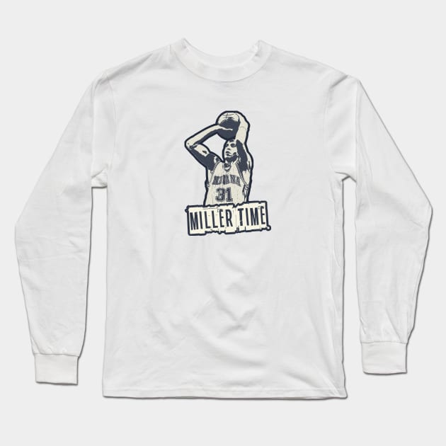 Reggie Miller 'Miller Time' Long Sleeve T-Shirt by AKRiley